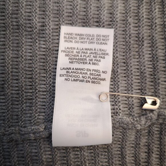 Dynamite Ladies Size Small Long Grey Lightweight Open Cardigan - Picture 6 of 9